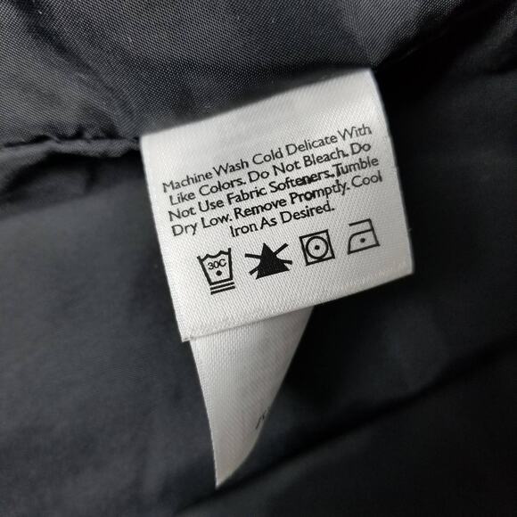 Eddie Bauer Red Zip Up Hooded Wind Breaker Jacket Lined Pockets MINT Size M - Picture 9 of 9